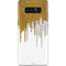 Paint Splatter Gold Galaxy Note 8 Skin