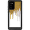 Paint Splatter Gold Galaxy Note20 5G Waterproof Case
