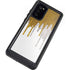 Paint Splatter Gold Galaxy Note20 5G Waterproof Case