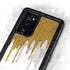 Paint Splatter Gold Galaxy Note20 5G Waterproof Case