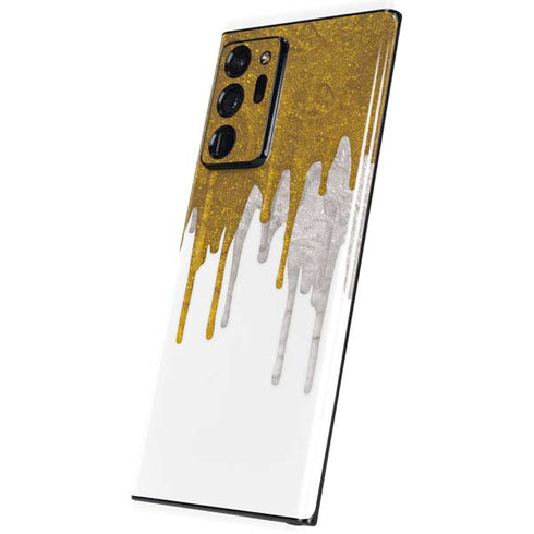 Paint Splatter Gold Galaxy Note20 Ultra 5G Skin