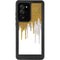 Paint Splatter Gold Galaxy Note20 Ultra 5G Waterproof Case