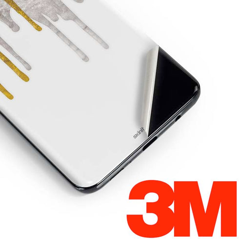 Paint Splatter Gold Galaxy S10 Skin