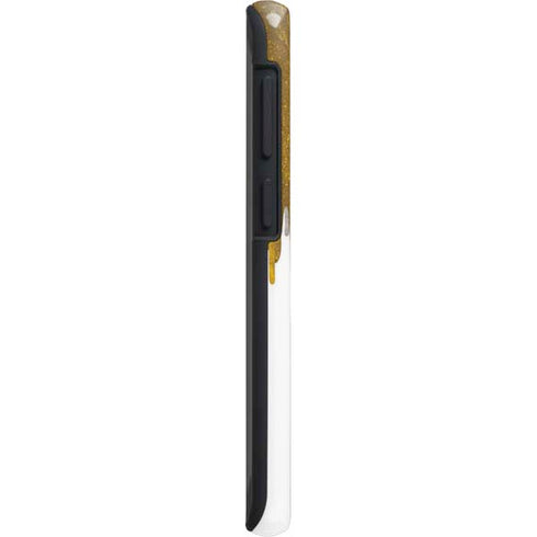 Paint Splatter Gold Galaxy S20 Plus Pro Case