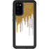 Paint Splatter Gold Galaxy S20 Waterproof Case