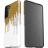 Paint Splatter Gold Galaxy S21 FE Pro Case