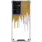 Paint Splatter Gold Galaxy S21 Ultra 5G Clear Case