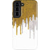Paint Splatter Gold Galaxy S22 Pro Case