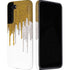 Paint Splatter Gold Galaxy S22 Pro Case