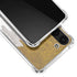 Paint Splatter Gold Galaxy S23 Clear Case