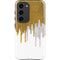 Paint Splatter Gold Galaxy S23 Pro Case