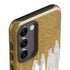 Paint Splatter Gold Galaxy S23 Pro Case
