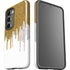 Paint Splatter Gold Galaxy S23 Pro Case