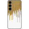 Paint Splatter Gold Galaxy S23 Skin