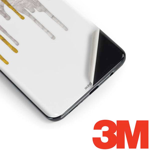 Paint Splatter Gold Galaxy S9 Plus Skin