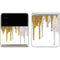 Paint Splatter Gold Galaxy Z Flip3 5G Skin