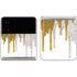 Paint Splatter Gold Galaxy Z Flip3 5G Skin