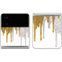 Paint Splatter Gold Galaxy Z Flip4 5G Skin