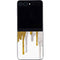 Paint Splatter Gold Galaxy Z Flip5 5G Skin