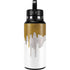 Paint Splatter Gold Hydro Flask 32oz Wide Mouth Skin