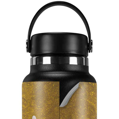 Paint Splatter Gold Hydro Flask 32oz Wide Mouth Skin