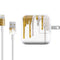 Paint Splatter Gold iPad Charger (10W USB) Skin