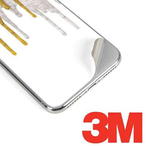 Paint Splatter Gold iPhone 11 Pro Max Skin