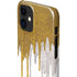 Paint Splatter Gold iPhone 12 Mini Lite Case