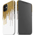 Paint Splatter Gold iPhone 12 Mini Lite Case