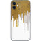 Paint Splatter Gold iPhone 12 Mini Skin