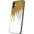 Paint Splatter Gold iPhone 12 Mini Skin
