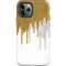 Paint Splatter Gold iPhone 12 Pro Impact Case