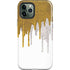 Paint Splatter Gold iPhone 12 Pro Max Impact Case