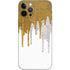 Paint Splatter Gold iPhone 12 Pro Skin