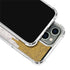 Paint Splatter Gold iPhone 13 Pro Max Clear Case