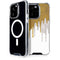 Paint Splatter Gold iPhone 14 Pro MagSafe Case