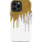 Paint Splatter Gold iPhone 15 Pro Max Impact Case