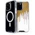 Paint Splatter Gold iPhone 14 Pro Max MagSafe Case