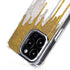 Paint Splatter Gold iPhone 15 Pro Max MagSafe Case