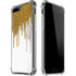 Paint Splatter Gold iPhone 7/8 Plus Clear Case