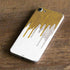 Paint Splatter Gold iPhone 7 Skin