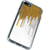 Paint Splatter Gold iPhone SE (2nd & 3rd Gen) Clear Case