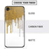 Paint Splatter Gold iPhone SE (2nd & 3rd Gen) Skin