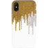 Paint Splatter Gold iPhone X Pro Case