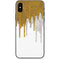 Paint Splatter Gold iPhone XS Skin