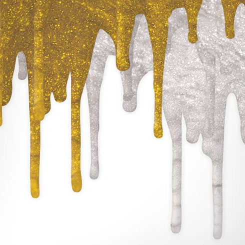 Paint Splatter Gold iPhone XS Skin