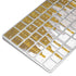 Paint Splatter Gold Magic Keyboard Skin
