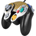 Paint Splatter Gold Nintendo GameCube Controller Skin
