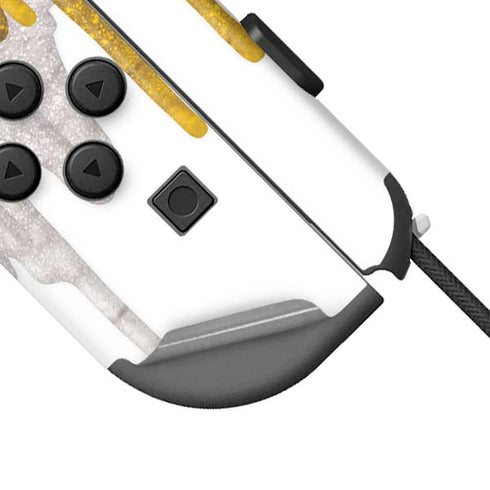 Paint Splatter Gold Nintendo Joy-Con (L/R) Controller Skin