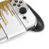Paint Splatter Gold Nintendo Switch OLED (2021) Skin